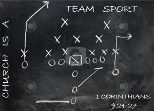 church as team sport_1 Cor 9_24 27_logo